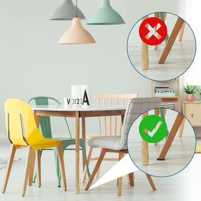 Shappy 2 Pcs Felt Strips with Adhesive Backing Felt Tape Roll Non Slip | 120 x 1 x 0.12 Inch,Linen,Self Adhesive,Cuttable Furniture Pads,for Protecting,Hardwood,Floors,Chairs,Wall