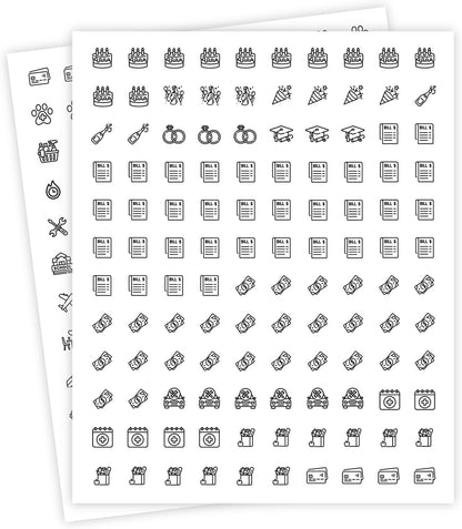 Andaz Press Colorful 7 Days of Week Stickers, Day Week Calendar Stickers for Adults Planner Day Dots Food Labels for Food Containers Date Calendar Planner Stickers Week Day Sticker Labels, 480-Pack