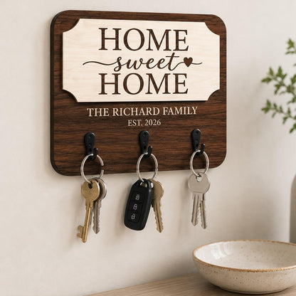 Dog Leash Holder Wall Mount, Pet Harness Hanger with Scrabble Letters, Dog Collar Organizer for Entryway, Memorial Cat Leash Holder for Wall, Pet Loss Gifts, Keepsake, Home Decor PF212-NAT