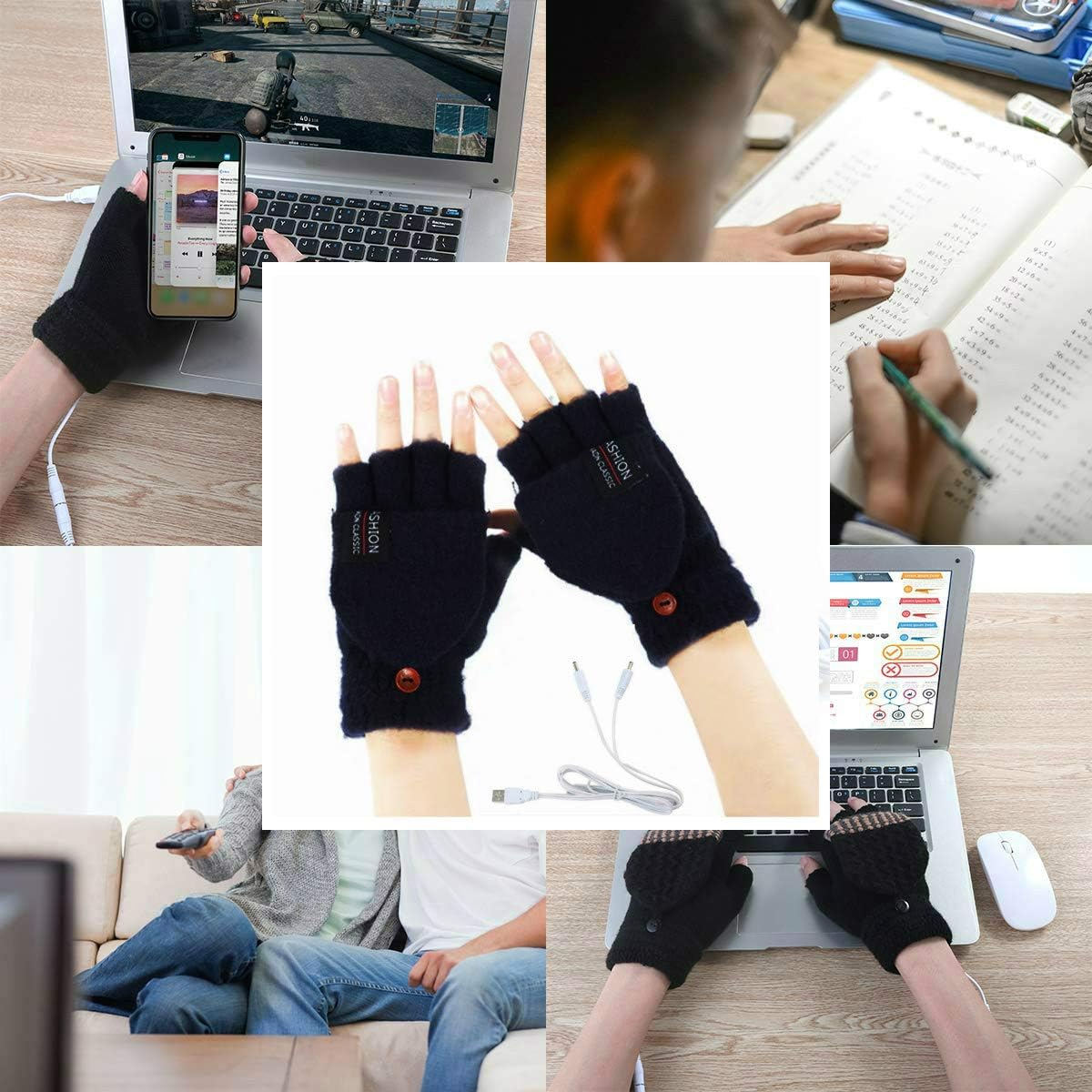 Vtelor womens Heated Gloves