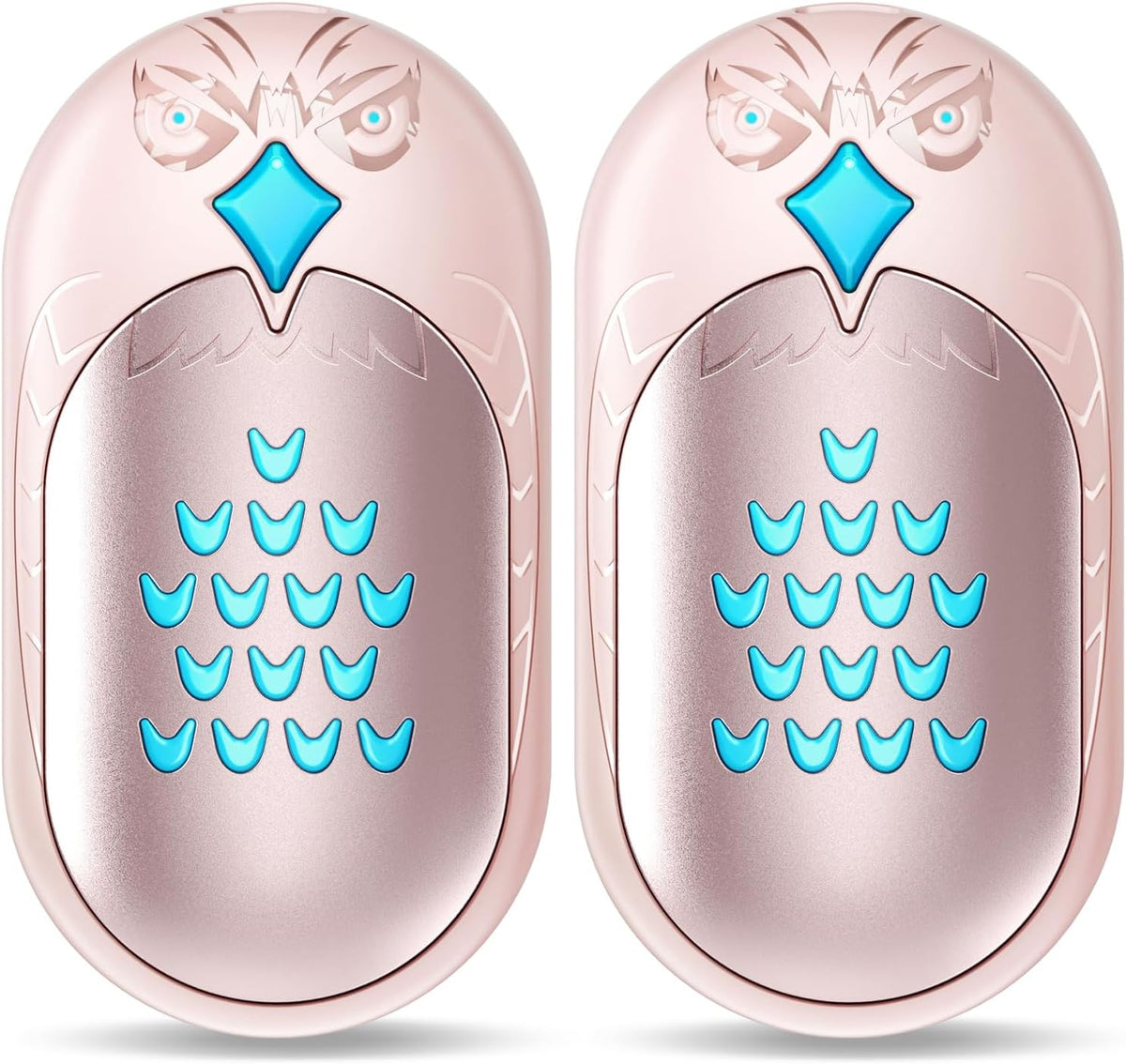 Hand Warmers Rechargeable, 2 Pack 6000mAh Electric Portable Heater, 20 Hrs Long Heating Hot Pockets Hand Warmer, Hunting Gear, Gifts for Women, Men, Raynauds, Camping, Golf, Outdoors