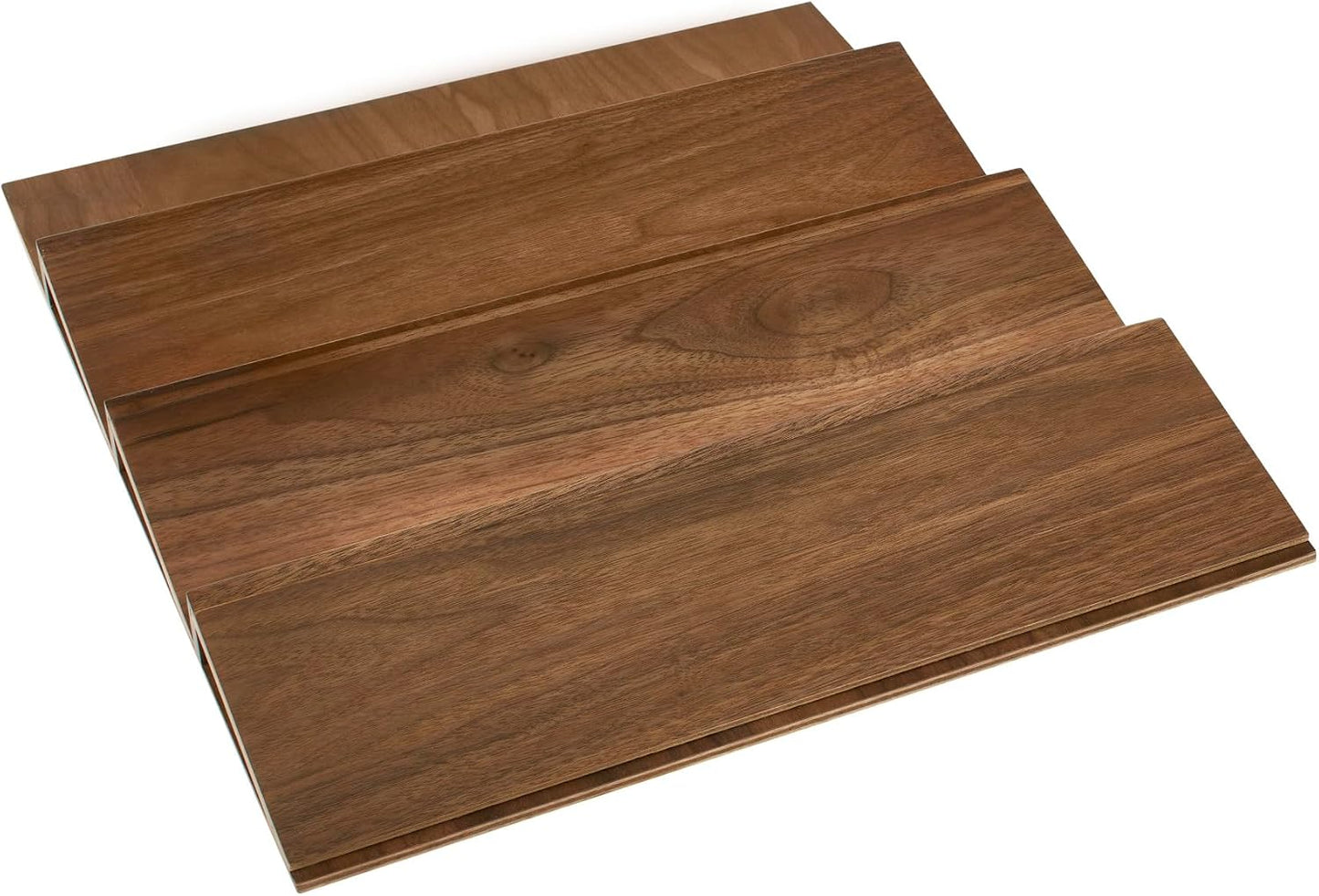 Rev-A-Shelf Walnut Trim-to-Fit Spice Drawer Insert Organizer