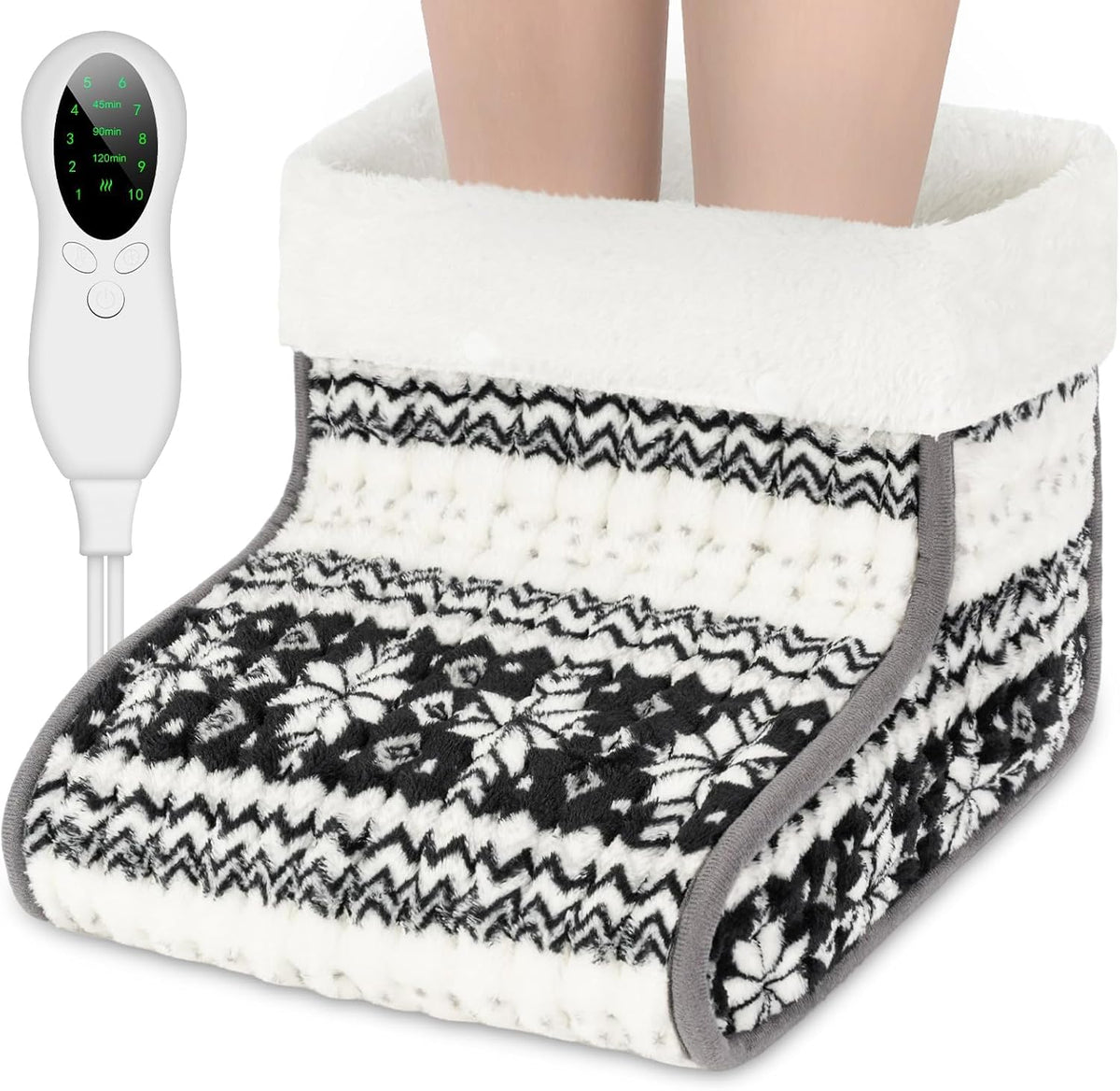 CYFIE Foot Warmer Under Desk - Electric Heating Pad for Women Men