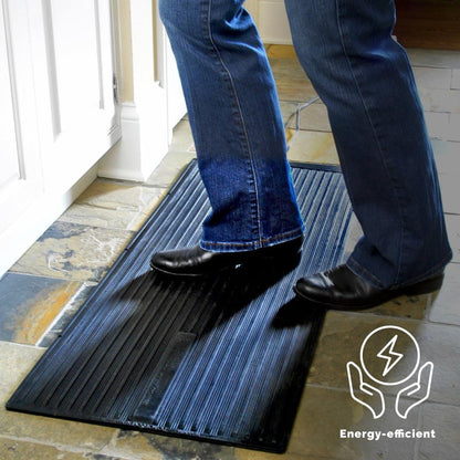 Cozy Products Electric Foot Warmer Under Desk Office Heat Mat, 120 Watts