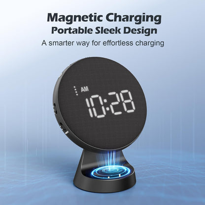 REACHER Loud Vibrating Alarm Clock with Bed Shaker for Heavy Sleepers