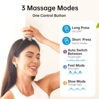 COMFIER Scalp Massager for Hair Growth, Electric Head Massager, Tangle-Free