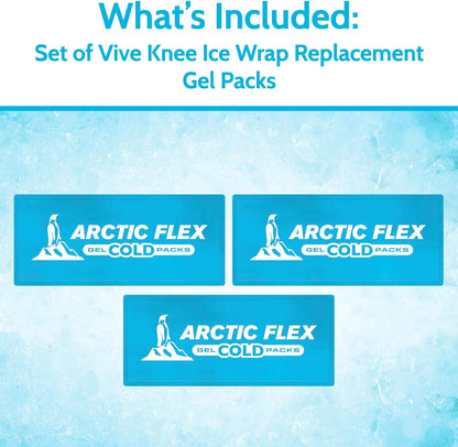 Arctic Flex Gel Replacement Packs - Ice Packs Reusable for Elbow Ice Brace