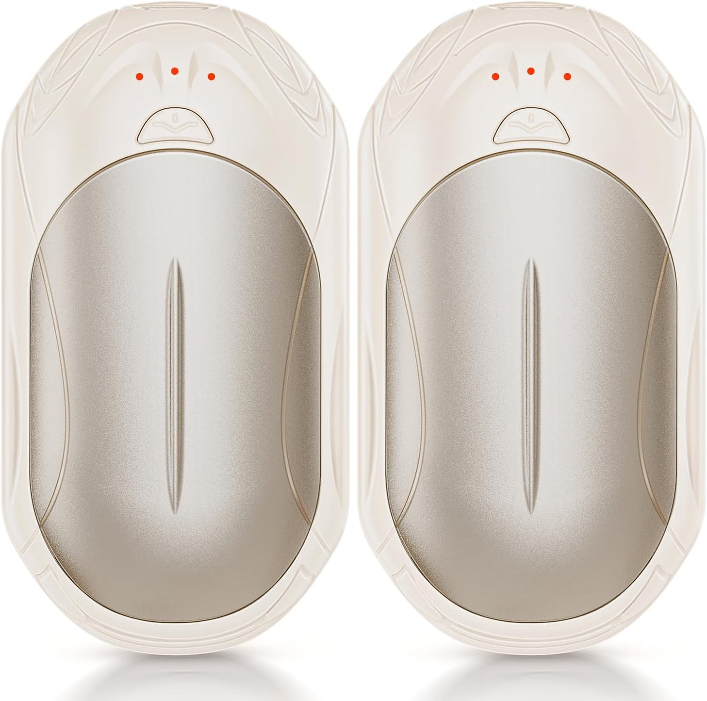 AI Hand Warmers Rechargeable 2 Pack, AI Smart Chips Electric Hand Warmers, 20Hrs Long Safe Heat, Portable Pocket Heater, Gifts for Christmas, Outdoor, Hunting, Golf, Camping Accessories