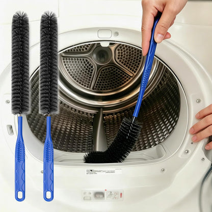 Drain Brush, Refrigerator Coil Cleaning Brush, Dryer Vent Cleaner Brush | Long Flexible Tool for Sink Drain Pipe Condenser Coil, Dryer Lint Brush, Fire Prevention Lint Remover Appliance Cleaner