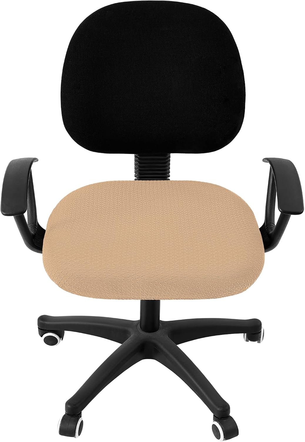 Smiry Office Computer Chair Armrest Covers, 2PCs Anti-dust Arm Rest Pad | Removable Washable Desk Chair Arm Pad Covers, Grey