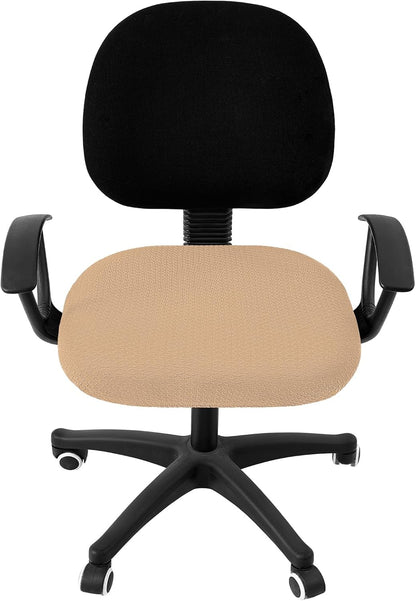 Smiry Office Computer Chair Armrest Covers, 2PCs Anti-dust Arm Rest Pad | Removable Washable Desk Chair Arm Pad Covers, Grey