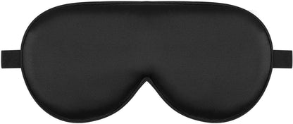 Alaska Bear Sleep Mask Silk Eye Cover with Shaped Pad, Machine Washable | Pressure-free Sleeping, Foam Insert, Upgrade Contour Over Conventional Flat Satin Eye Masks