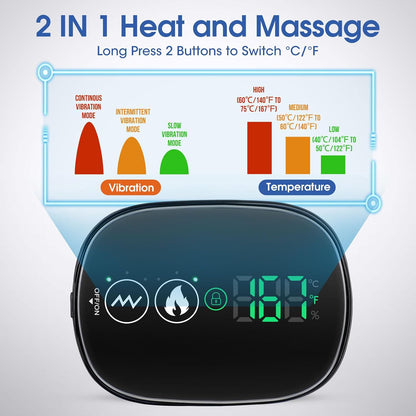 Cordless Shoulder Heating Pad with Massage, FSA Eligible Items Heating Pad