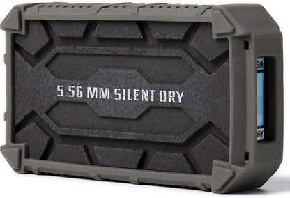 Pioneer Silent Dry Cordless Gun Safe Dehumidifier – Reusable Mini Dryer for up to 20L – 9 Min Fast Rechargeable & Moisture Removal for Guns, Safes, Cabinets, Cameras – Swat Black (1 Pack)