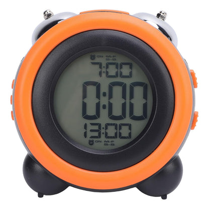 Vibrating Alarm Clock with Bed Shaker Portable Digital Alarm Clock with LED Display for Heavy Sleepers