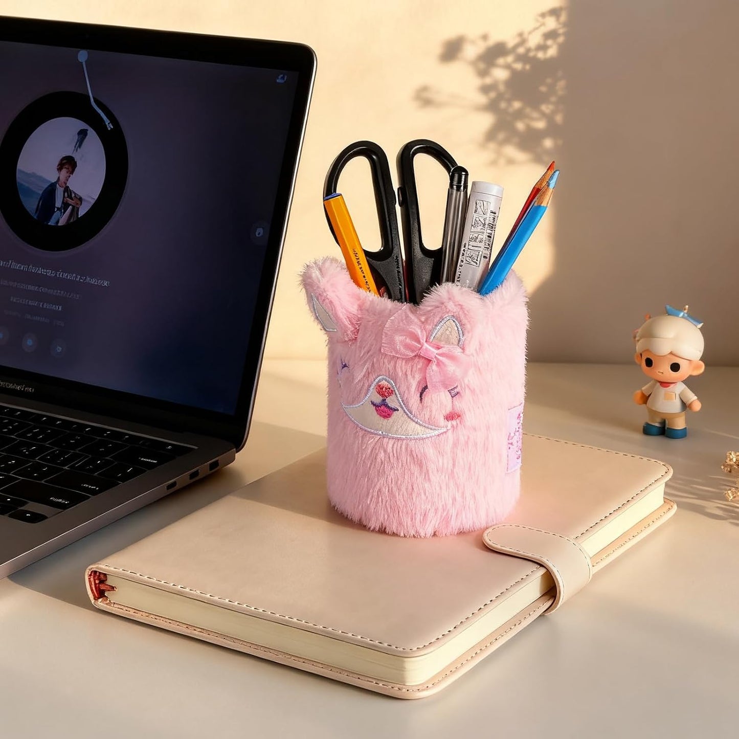Happynear Glasses Holder, Cute Eyeglass Holder, Glasses Holder for Nightstand, Desk and Dresser, Gifts for Boys and Girls