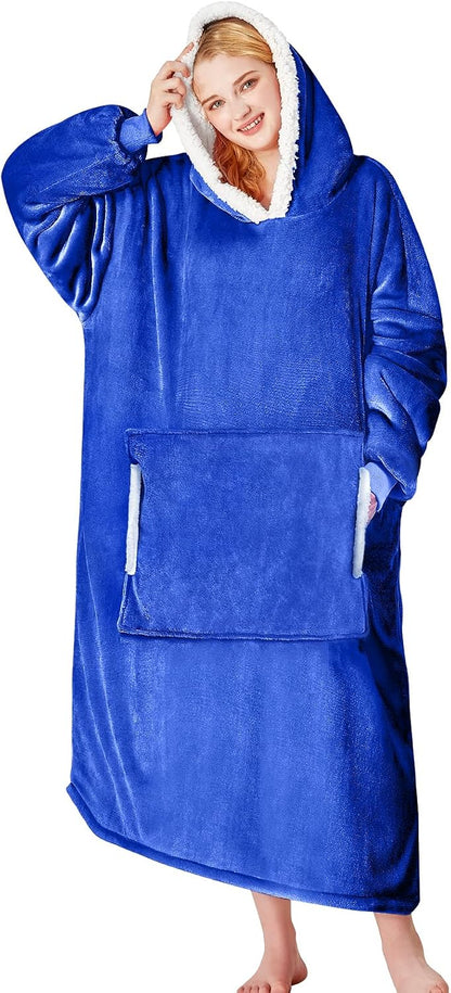 yescool Wearable Blanket Hoodie as Christmas Birthday Gifts for Women Mom - Colors A
