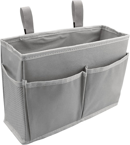 Sugaroom Bedside Storage Caddy, Bunk Bed Organizer Bed Storage Pocket Bedside Organizer Hanging Bed Storage Caddy for College Dorm Room, Hospital Bed Rails, Baby Bed, Camp