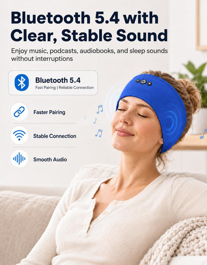 Sleeping Headphones, Headband Headphones with HD Stereo Speakers