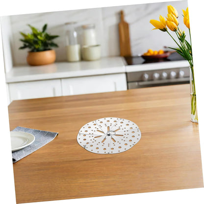 Stainless Steel Spill Stopper Lid Adjustable Kitchen Anti-spill Cover