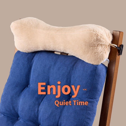 Recliner Headrest Pillow, Head Pillow for Sofa, Recliner Neck Pillow, Bone Couch Neck Pillow for Pain Relieve(Grey)