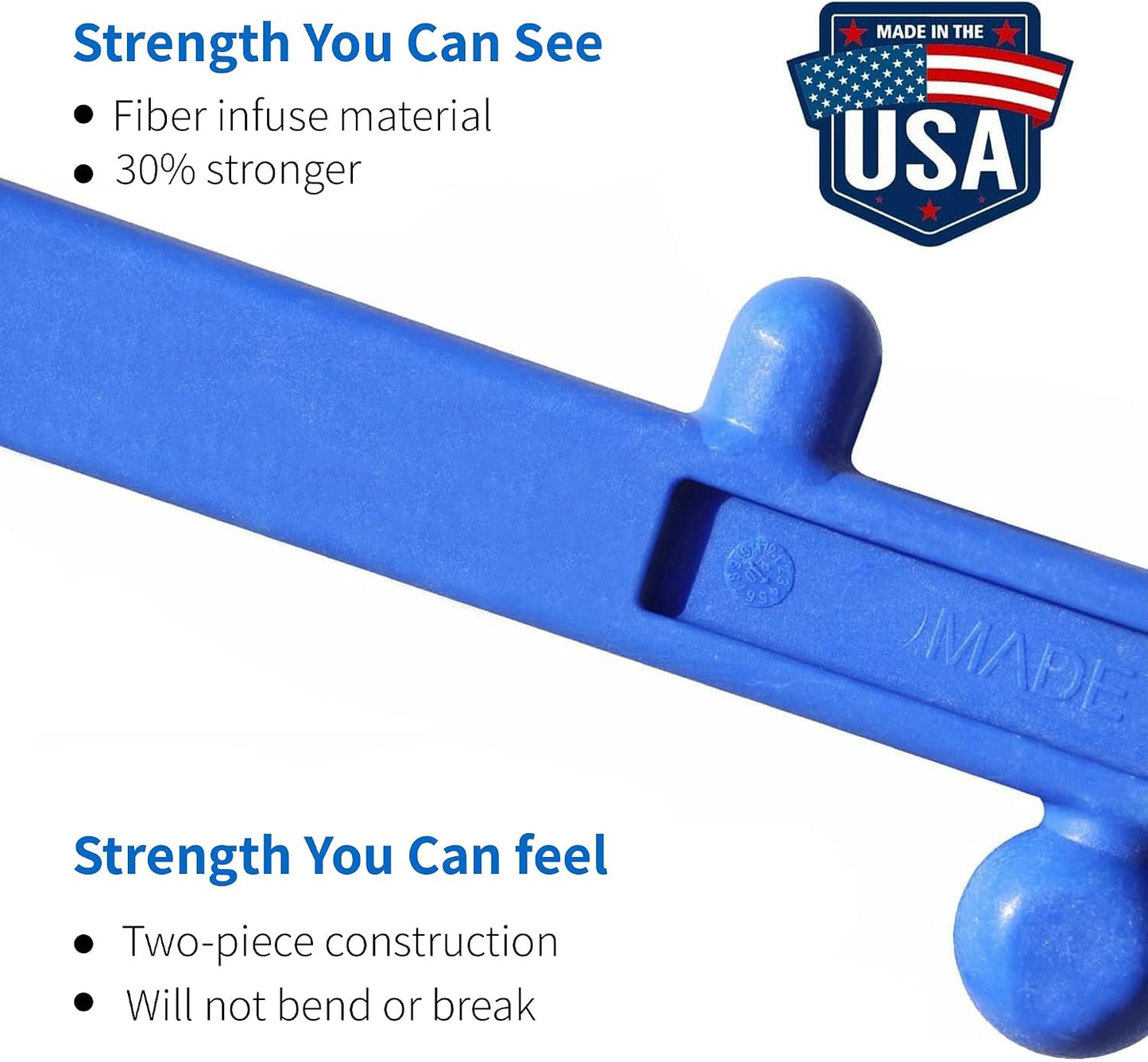 Body Back Buddy Classic Back Massager & Neck Massager for Pain Relief, Blue | USA Made Dual Massage Hooks For Back, Shoulder, And Neck, Muscle Knot Remover For Trigger Point Therapy And Full Body Relief