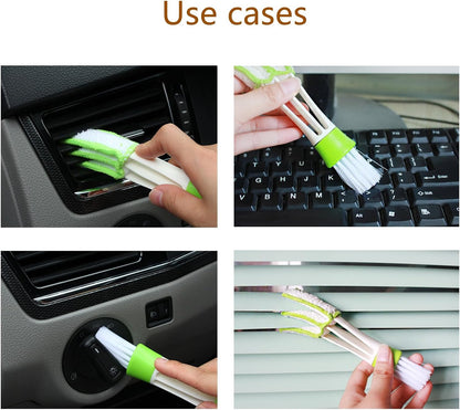 Washable Blinds Cleaner Tool, Blind Duster, Microfiber Dusting Brush for Venetian Blinds, Window Shutters, Air Conditioner Vents (4-Pack)