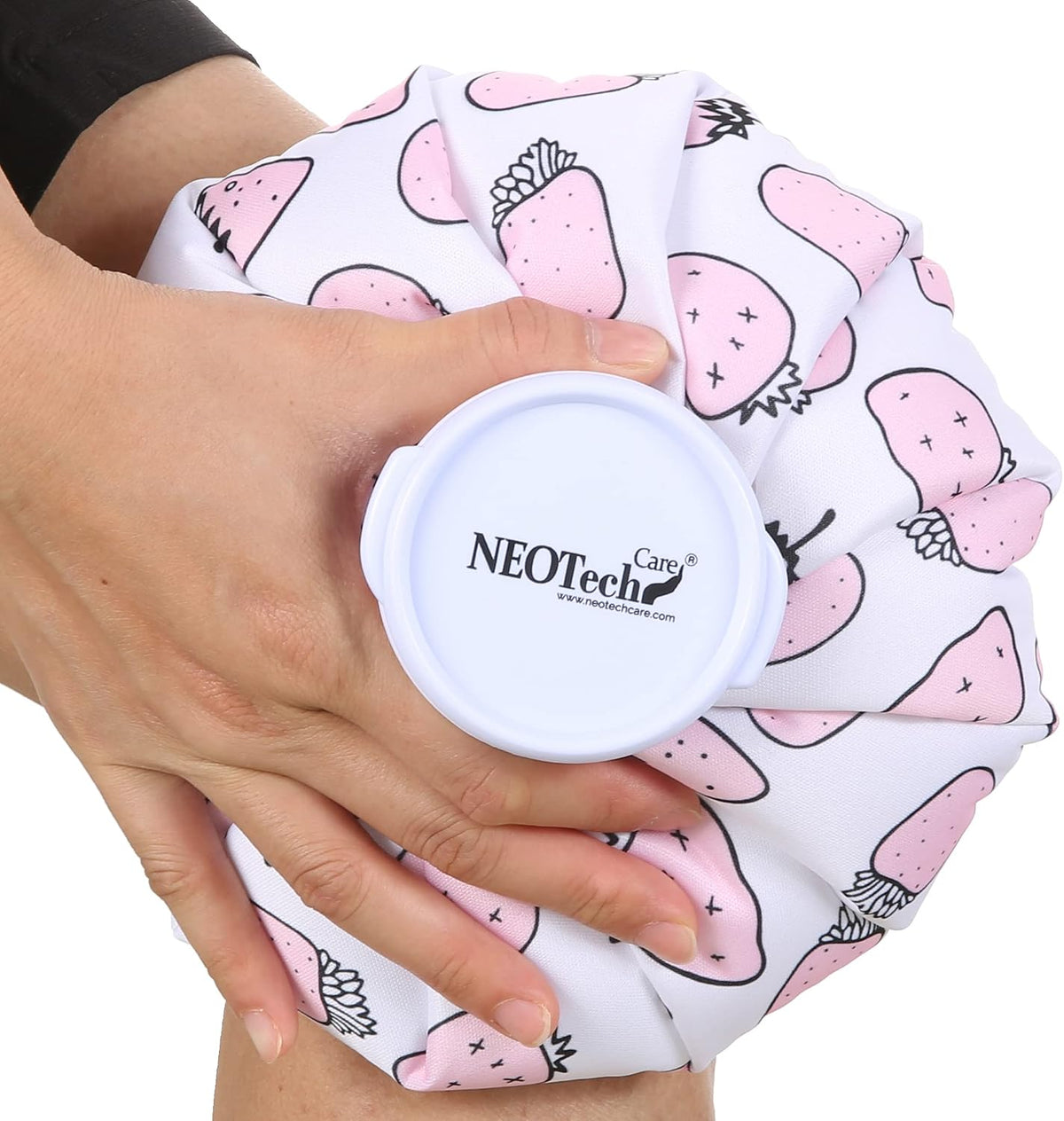 Neotech Care Ice Bag with Screw Top Lid (Smiley Face Design, 8 inch)