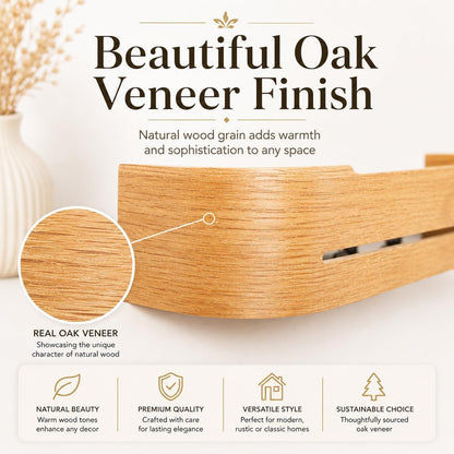 Key Holder Wall Mount with 5 Hidden Hooks Minimalis Key Hanger Rack Wood Modern Hollow Key Hook Mail Organizer Tray Shelf Home Decor for Entryway Furniture