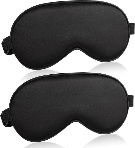 Sleep Mask for Women and Men 2 Pcs Eye Mask for Sleeping