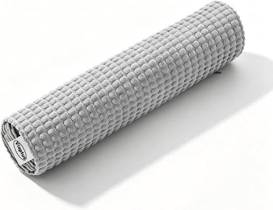 Cervical Pillow for Neck Pain, Memory Foam Neck Roll – Grey