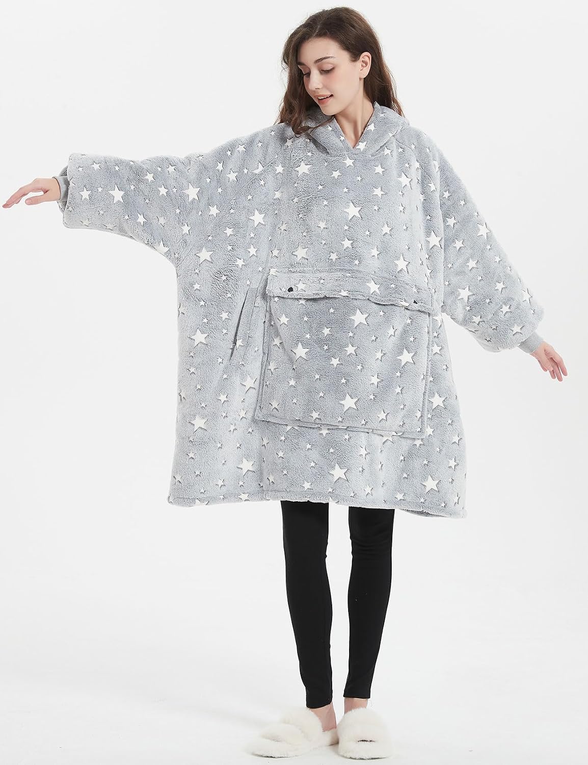 Wearable Blanket Hoodie for Adults With Pocket Strawberry Hoodie | Sherpa, Fuzzy Blanket Hoodie, Oversized Sweatshirt Blanket, Kangaroo Pouch, Cute Birthday Gifts for Sister, Cute Stuff