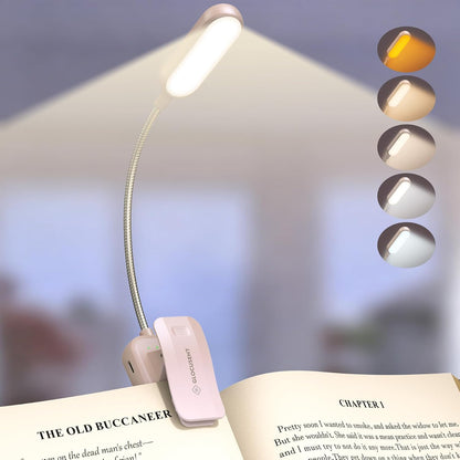 Glocusent 13 LED Book Lights for Reading at Night, Gifts for Book Lovers