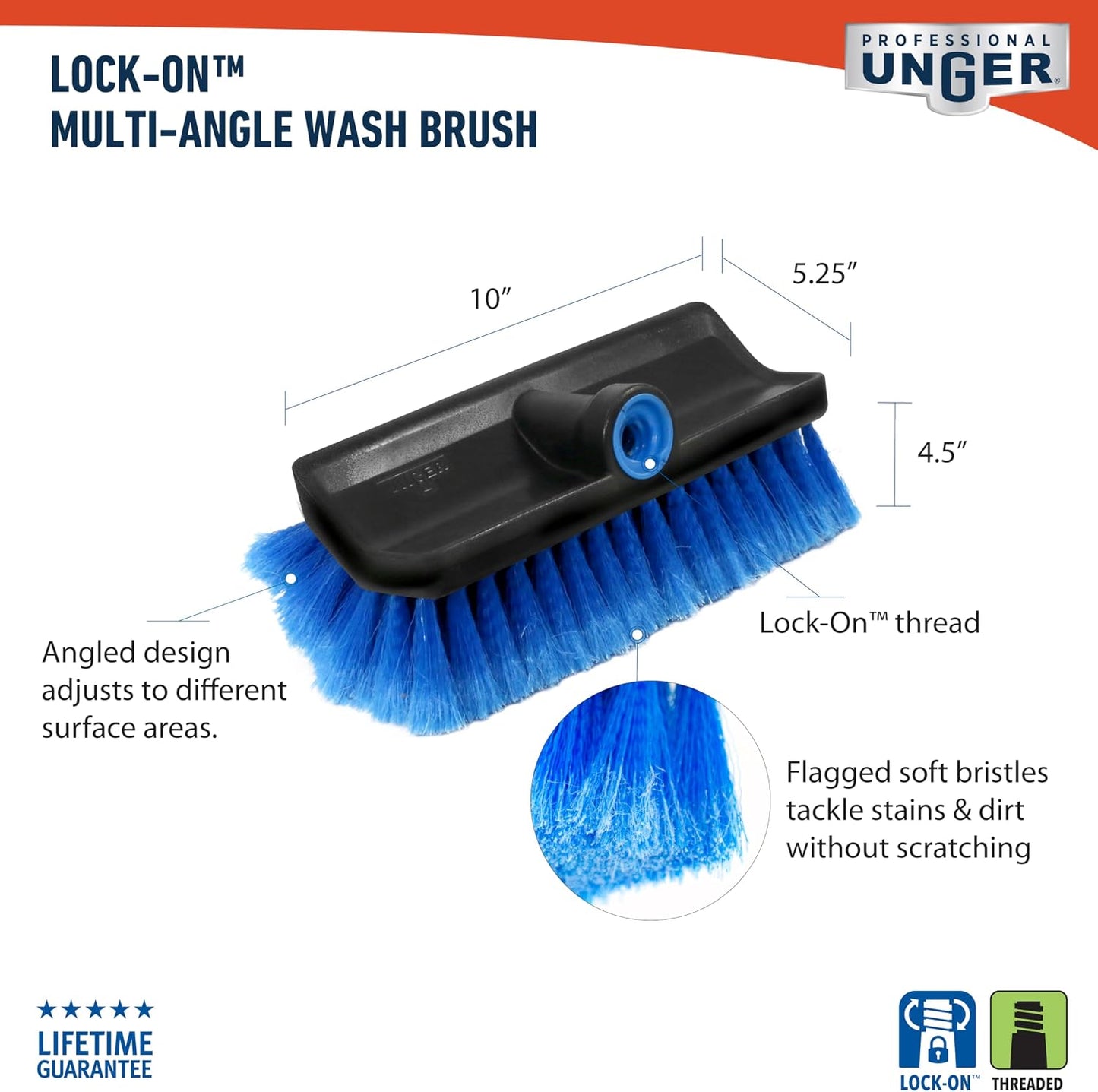 Unger Swivel Grout Brush 5.5"