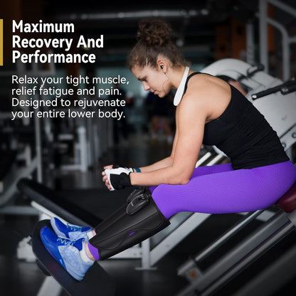 FIT KING Cordless Calf Compression Massager for Circulation and Pain Relief