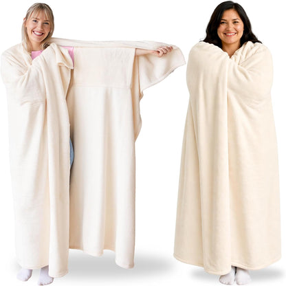Super Blanky Wearable Blankets for Women & Men, Dorm Room Essentials, Gift for Her, Gifts for Women, Wife Birthday Gift Ideas
