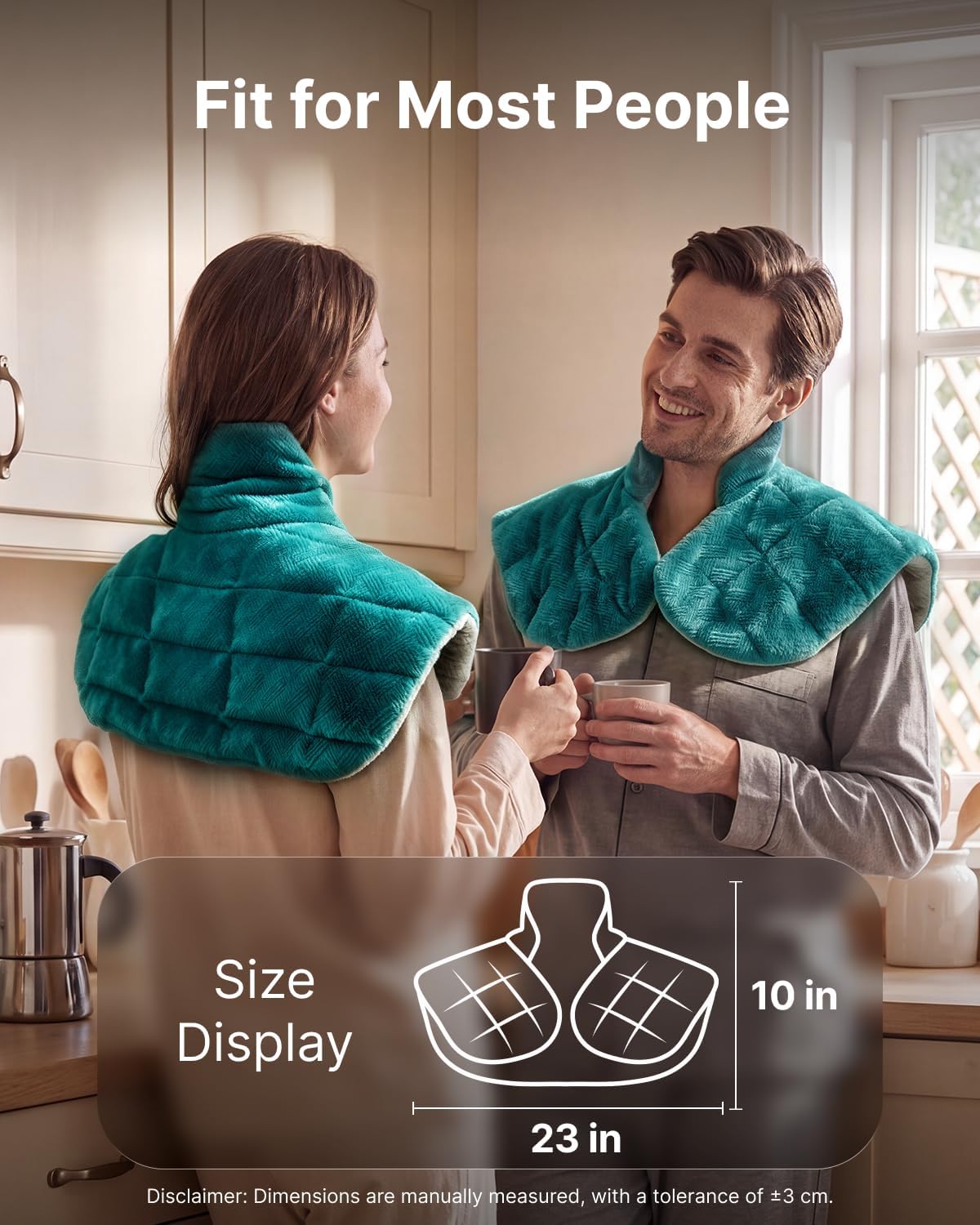 RENPHO Graphene-Infused Heating Pad for Neck, Shoulders & Back
