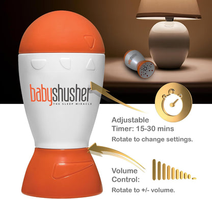 Baby Shusher Portable Sound Machine Mom-Like 'Shh!' Sound for Baby, 1 Count