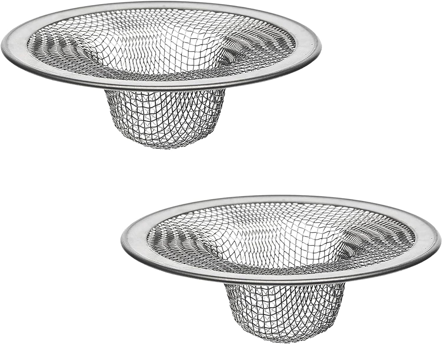 Danco Lavatory Sink Mesh Strainer, 2 in, Stainless Steel (88820)