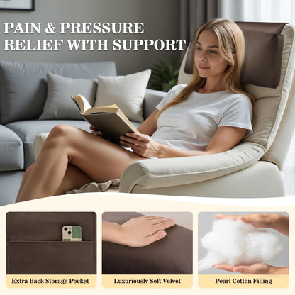 Recliner Headrest Pillow, Adjustable Comfort Neck & Head Support Pillow