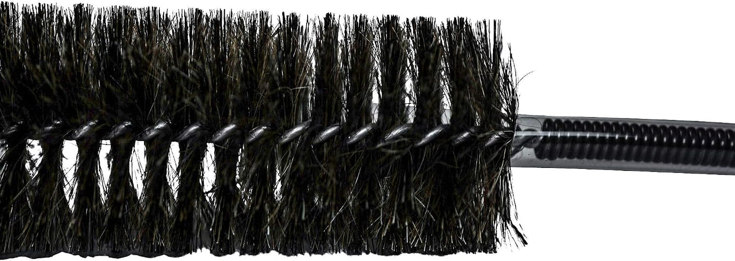 KONEX Flexi-Clean Pro Flexible Dryer Vent Cleaning Brush – 33” Long Horsehair Coil & Lint Trap Cleaner for Refrigerator Coils, Dryer Vents, Appliance Maintenance & Tight Spaces