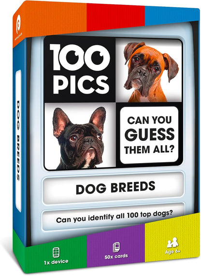 Logos Travel Game - Guess 100 Logos | Flash Cards with Slide Reveal Case | Card Game, Gift, Stocking Stuffer | Hours of Fun for Kids and Adults | Ages 6+