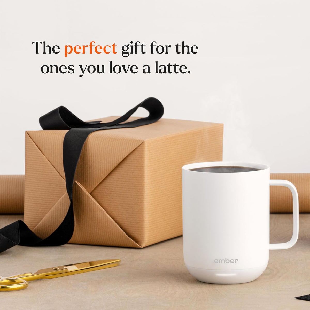 Ember Temperature Control 14oz Smart Mug 2, App-Controlled and Rechargeable Heated Coffee Cup Warmer with Intelligent LED Display, Sage Green.