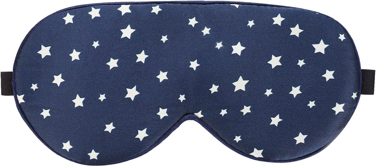 ALASKA BEAR Wraparound Style Organic Cotton Eye Mask with Padded Nose, Big Wide Headband and Large Coverage Ear Muff Sleeping Mask with Bottom Flap for Full Blackout, Dark Grey