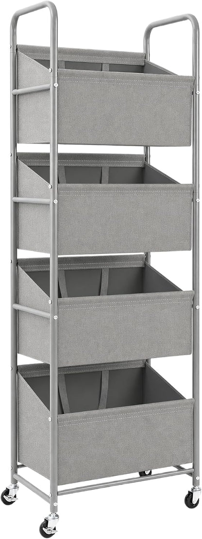 STO STO 3-Tier Vertical Rolling Laundry Hamper, Removable Bags, Black Mesh | 120L Capacity, Space-Saving Vertical Design, Rust-Resistant Steel Frame, Lockable Wheels, Ideal for Apartments & Small Spaces