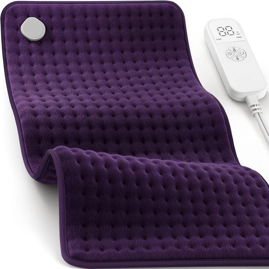Heating Pad for Back Pain Relief, Extra Large 17"x33" Electric Heat Pad