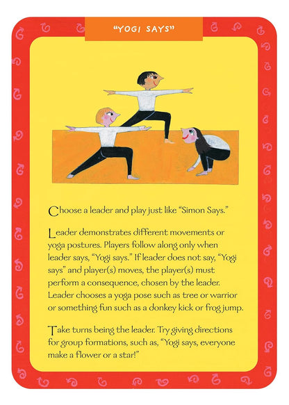 Yoga Pretzels: 50 Fun Yoga Activities for Kids & Grownups (Barefoot Books Activity Decks)