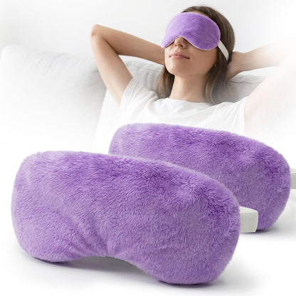 Heated Eye Mask for Dry Eyes, Steam Warm Compress for Stye Eye Treatment, Relieve, Hot Compress, Moist Heat Mask for Blepharitis (Gray)