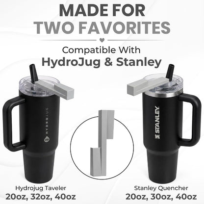 Easy Grip Bottle Cap Opener – Ergonomic Lid Turner for Stanley, Hydrojug, & Owala Tumblers – Easy Grip Assisted Bottle Opener for Weak Hands – 20oz, 32oz, 40oz - Grey