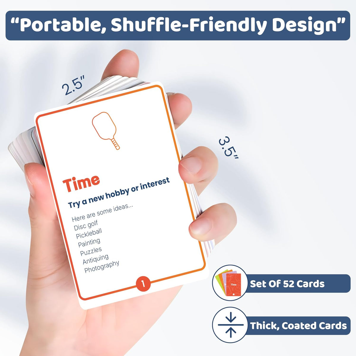 The Ultimate Adulting Card Deck for 20-Somethings | 52 Weekly Cards to Get Your Life Together – Wellness, Career, Time, Money & More